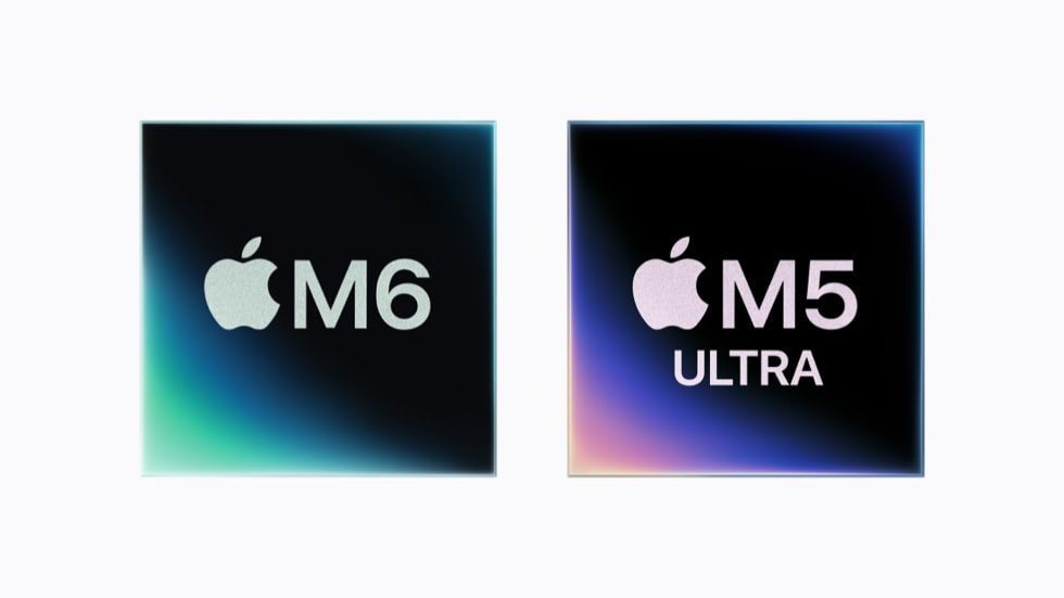Apple раскрыла M6 и M5 Ultra: 2 нм, четыре кристалла и память до 512 ГБ