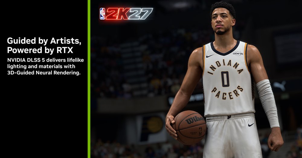 NVIDIA запустила технологию DLSS 5 в NBA 2K27 и подтвердила планы поддержки карт серии RTX 40